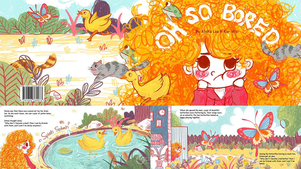 Storybook Design by Alisha Lee & Leong Kar Wei