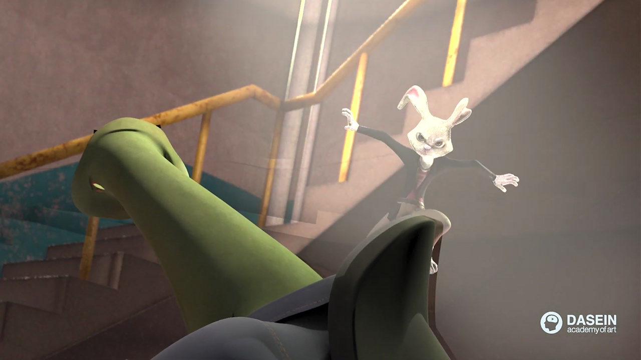 Rabbit & Tortoise Animated Short by Choong Kah Zhun, Kong Tze Yew, Slayne Yew & Teng Jing Sheng 