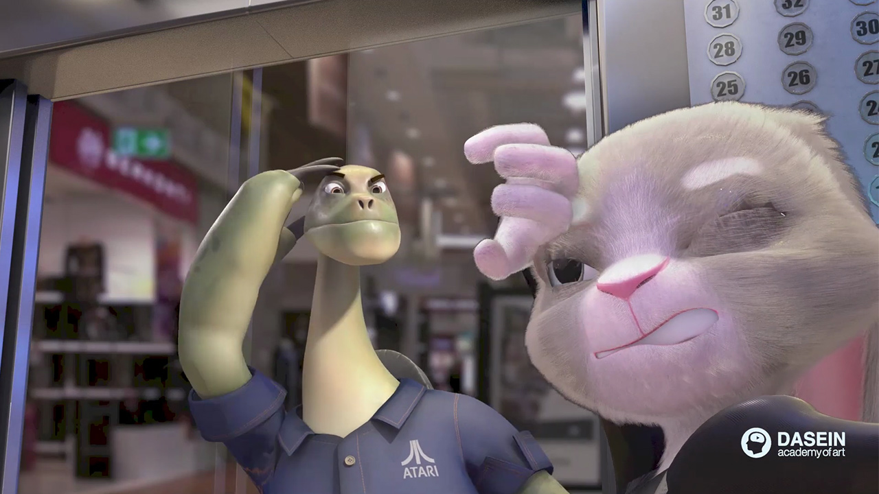 Rabbit & Tortoise Animated Short by Choong Kah Zhun, Kong Tze Yew, Slayne Yew & Teng Jing Sheng 