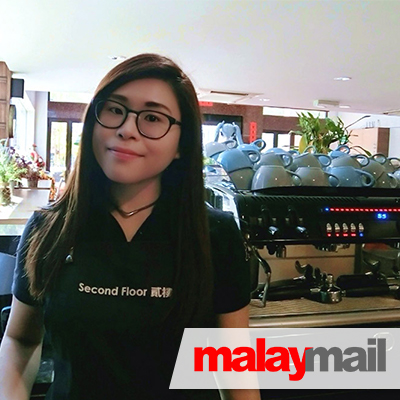 Ferlyn Jee, owner of Second Floor Cafe Melaka