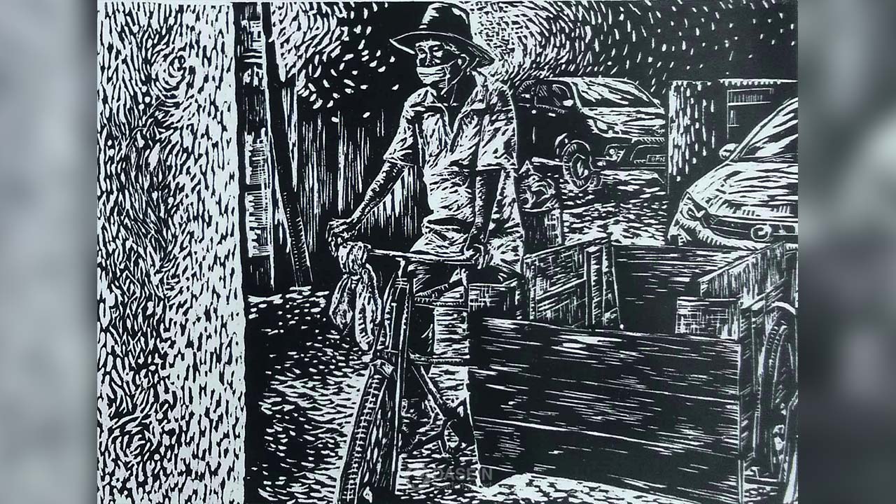 Printmaking by Yap Zi Ning