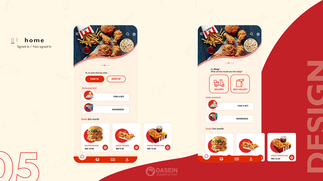 UI Design by Ellie Wong Zi En