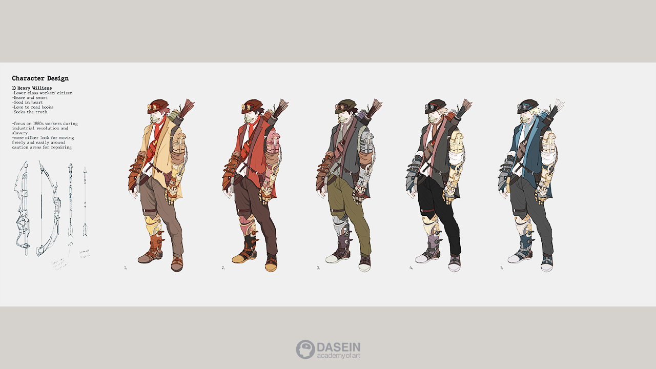 Character Design by Thu Wen How