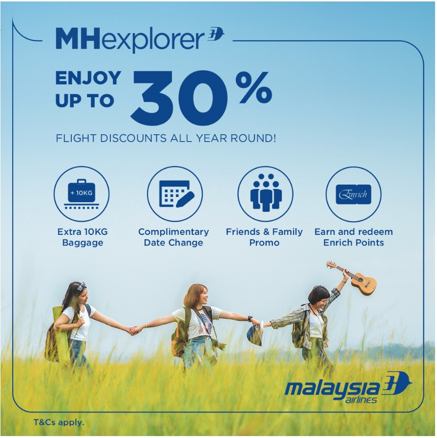 STUDENT TRAVEL PROGRAMME WITH MHEXPLORER BY MALAYSIA AIRLINES FOR DASEIN STUDENTS